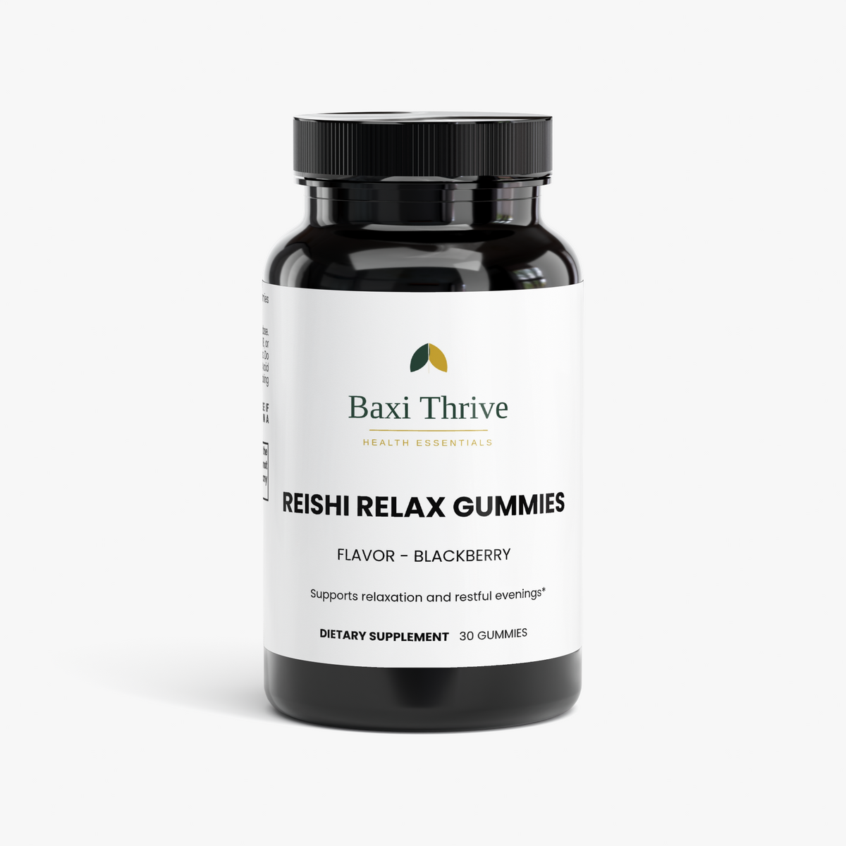 Baxi Thrive Reishi Relax Gummies - front view